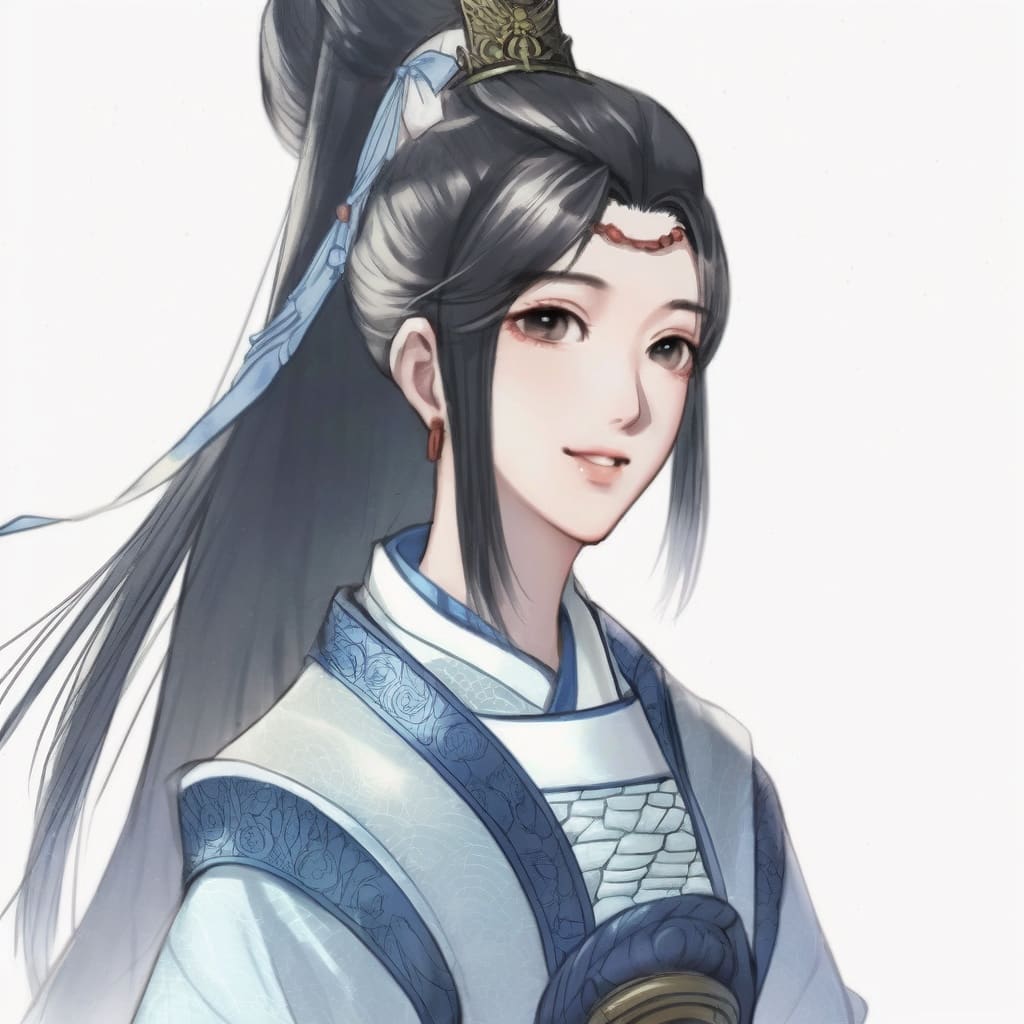 Josei anime princess with robes