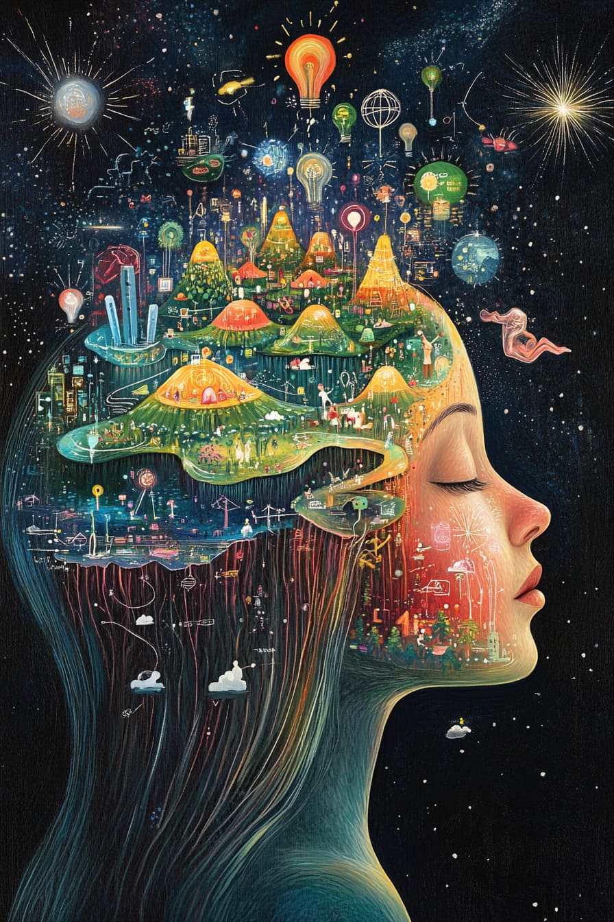 filled with imagination