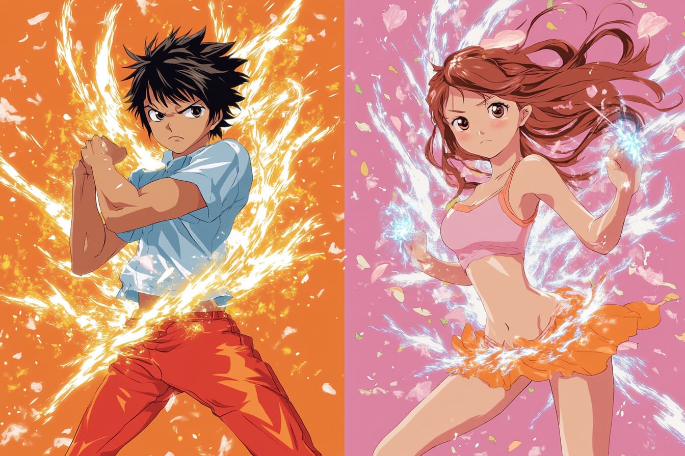 From Spikes to Sparkles: What Makes Shonen and Shojo Art Styles So Different?