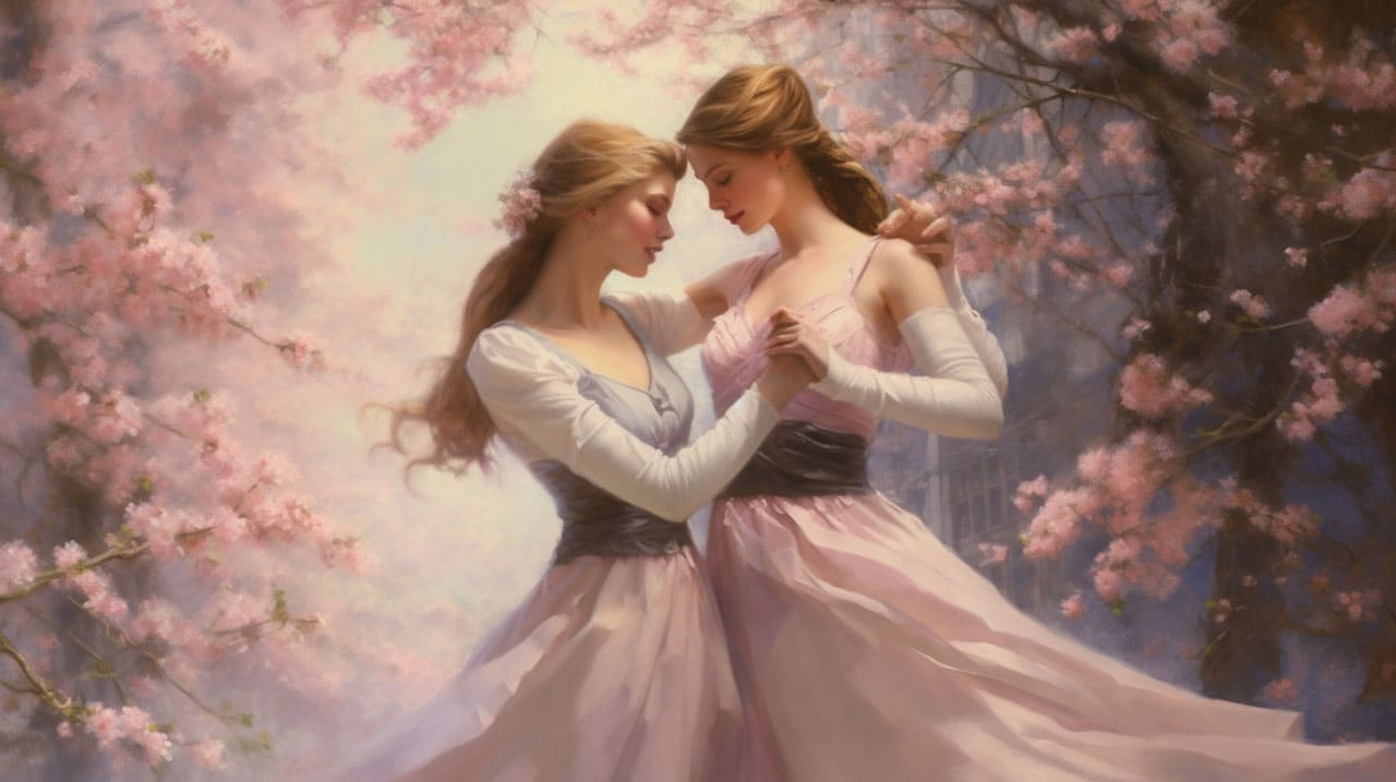 cherry blossoms burst into bloom