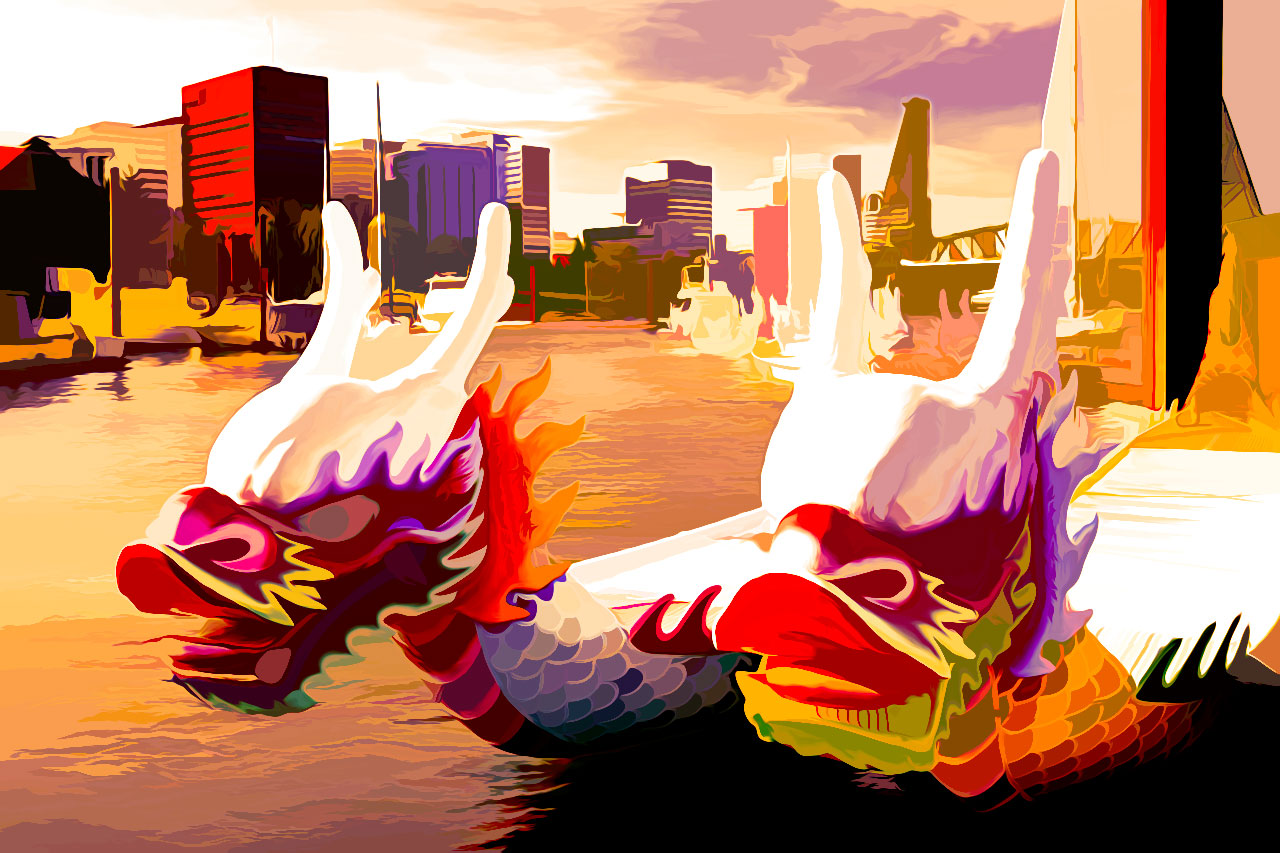The Dragon Boats of Time