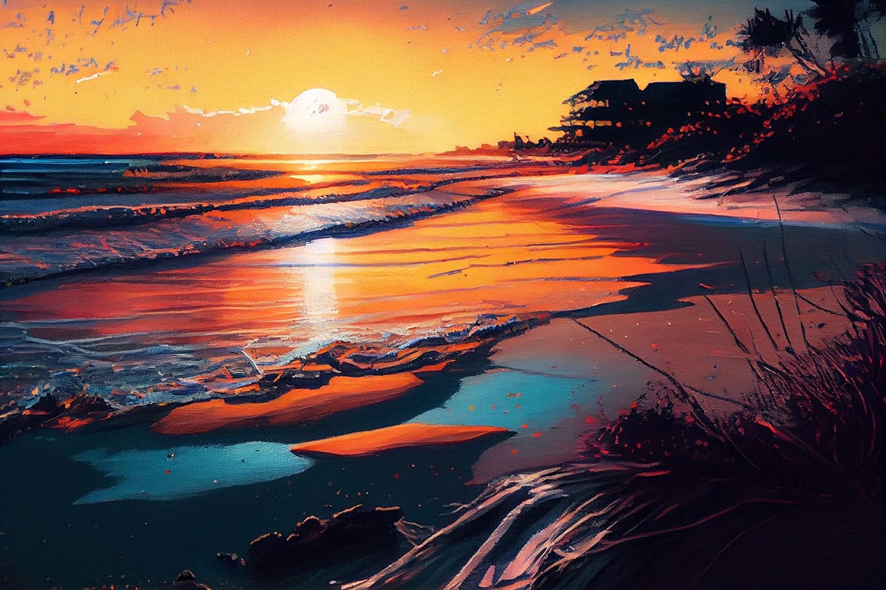 Painting with Fine Tip Paint Markers