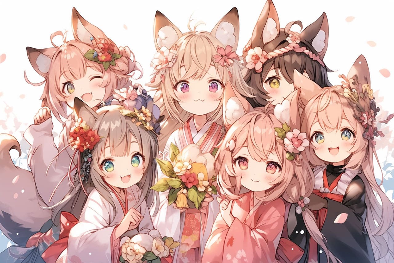 Kemonomimi character cast