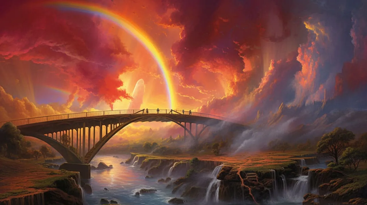 majestic rainbow