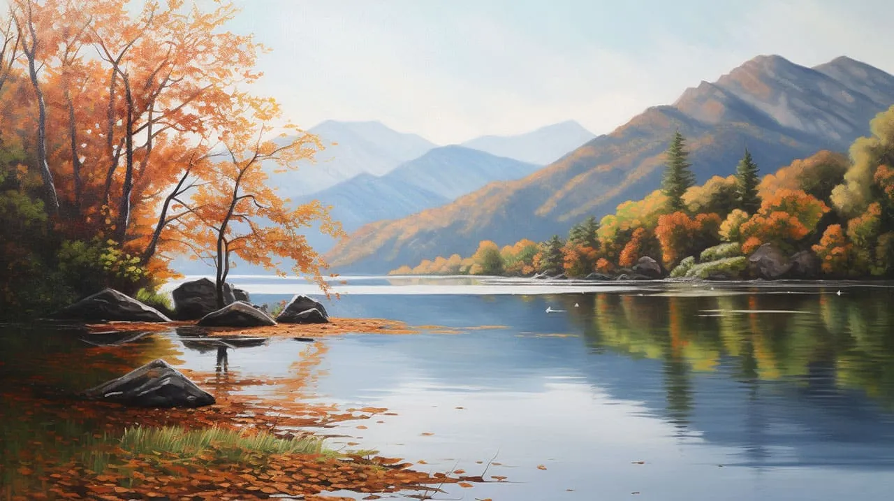 serene lake
