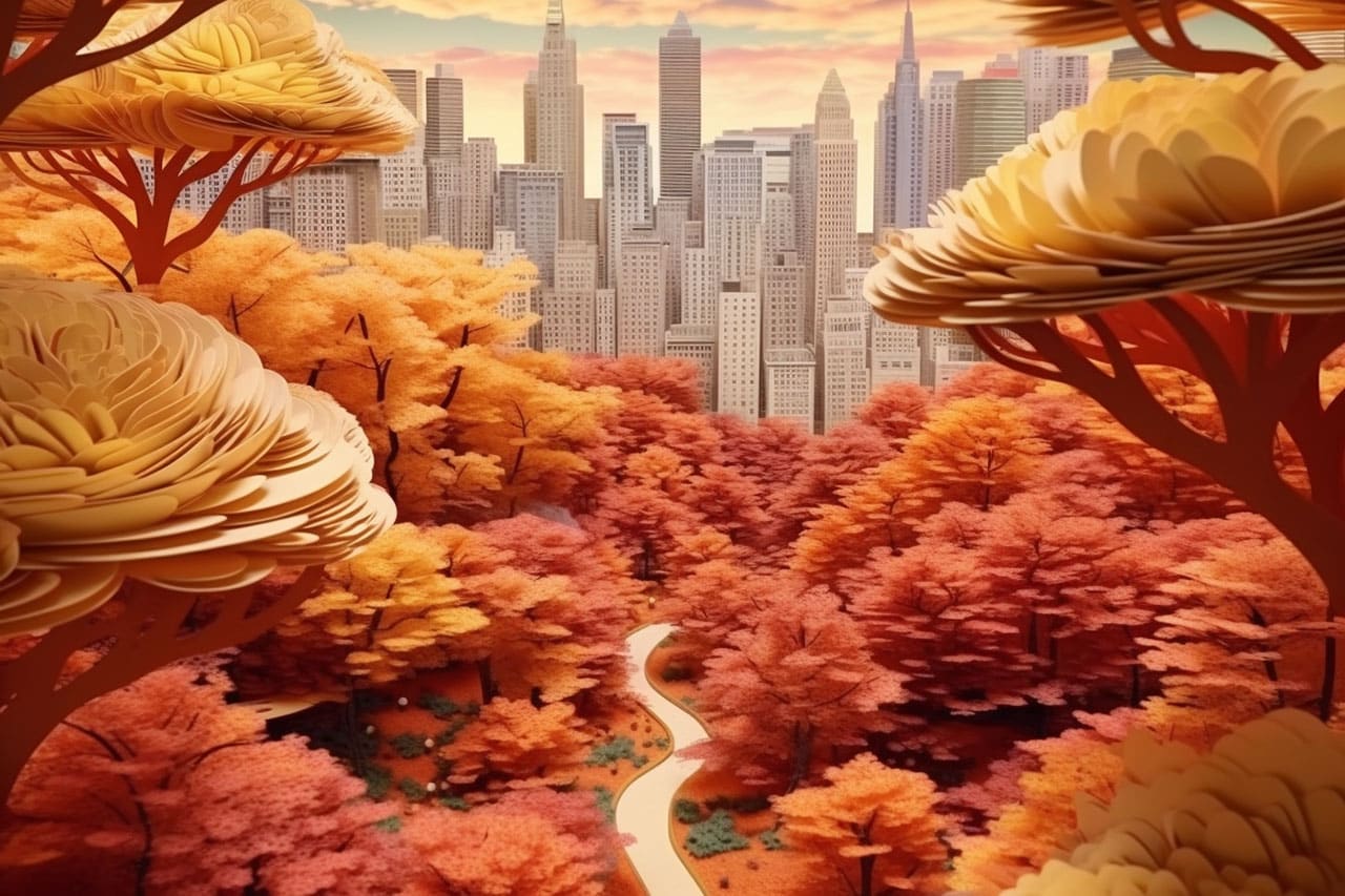 Central Park Kirigami